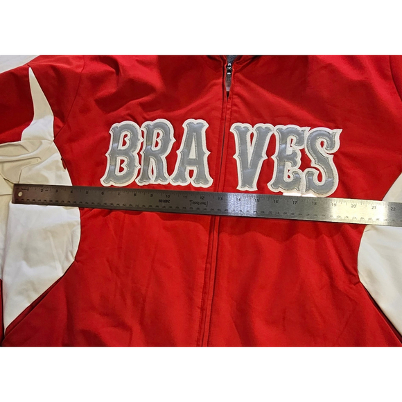 Majestic Braves Coat Size Medium with Therma Base - Picture 4 of 10